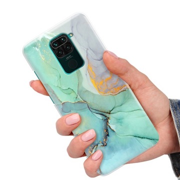 Etui do XIAOMI REDMI NOTE 9 Case Marmurki Wzory
