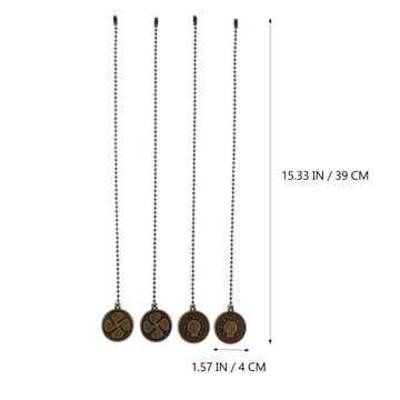 Цепочки для потолочных вентиляторов, 2 комплекта