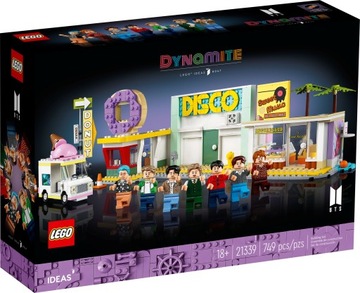 LEGO Ideas 21339 BTS Dynamite НОВЫЕ LEGO IDEAS 21339