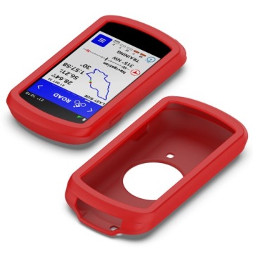 Silikonowe etui do Garmin Edge 1040 - Czerwone