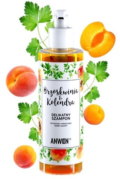 Szampon włosów ANWEN Brzoskwinia i Kolendra 200ml