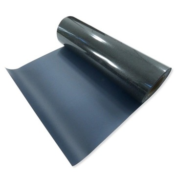 Folia Termotransferowa Flex 100x50 na metry Czarna Brokatowa