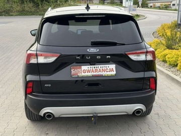 Ford Kuga III SUV 2.0 EcoBlue 190KM 2021 Ford Kuga Ford Kuga 2.0 EcoBlue AWD Titanium X Kamery BEZWYPADKOWY JAK NOWY, zdjęcie 15