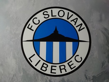 Slovan Liberec logo Herb na ścianę 3D dekoracja prezent dla męża chłopaka