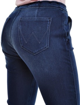 WRANGLER spodnie BLUE jeans SLOUCY _ W28 L30