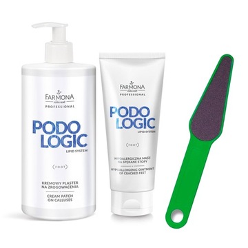 FARMONA PODOLOGIC LIPID SYSTEM-KREM + MAŚĆ + TARKA