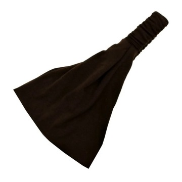 Women Lady Solid Color Lace Wide Elastic Headband Bandanas Head Wraps