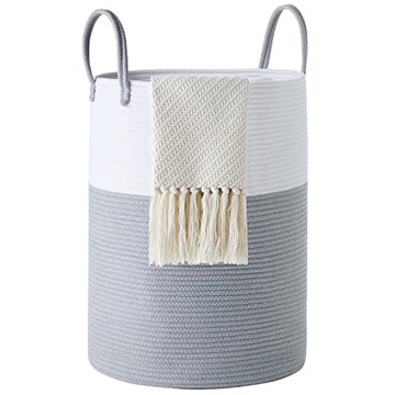 YOUDENOVA Laundry kosz na pranie, pleciony, z uchw