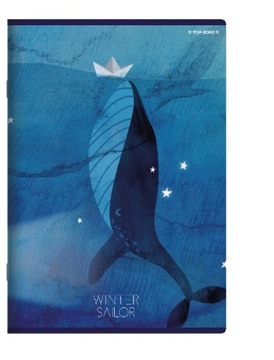 ZESZYT W KRATĘ 95X148/32 KARTKI TOP WINTER TOP2000