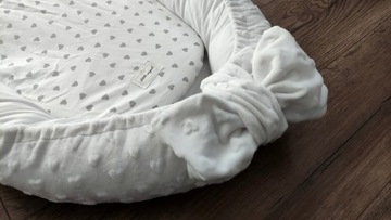 Хлопчатобумажная простыня для гондолы, корзинка Моисея - сердечки.