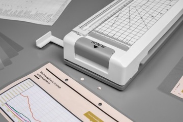 LAMINATOR A4 LAMINARKA + GRATIS 100 Folii A4 TRYMER ZAOKRĄGLACZ DZIURKACZ