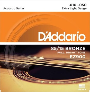 D'Addario EZ900 struny do gitary akustycznej 10-50