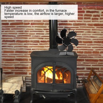 Вентилятор камина с тепловым приводом
