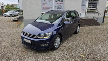 Volkswagen Touran III 1.6 TDI 110KM 2016 Volkswagen Touran 1,6 TDI 110 KM NAVI klimatronic OPLACONY 1.6 Diesel, zdjęcie 1