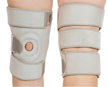 STABILIZATOR ORTEZA OPASKA KOLANA RZEPY NEOPREN
