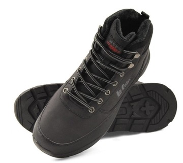 LEE COOPER LCJ-23-31-3048M CZARNE PÓŁBUTY TREKKINGOWE r.41