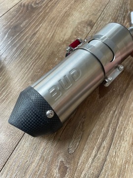 BUD HGS TŁUMIK INOX + karbon końcówka wydechu Yamaha YZ 250 96-24