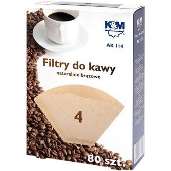 80x FILTRY DO KAWY DO EKSPRESU PRZELEWOWEGO NR 4