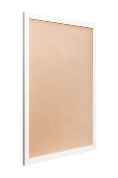 Рамка 60х80 см белая деревянная - Рамка 80х60 см