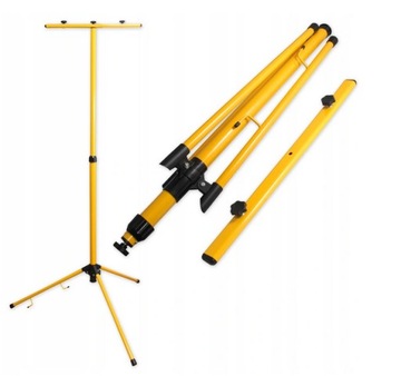 Галогенный светодиодный прожектор 2x 50Вт на строительной стойке