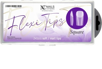 Набор Flexi Tips Square + Repair Clear 6 мл база Nails Company