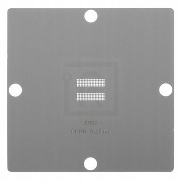 SITO BGA DO UKŁADÓW PAMIĘCI DDR6 80mm