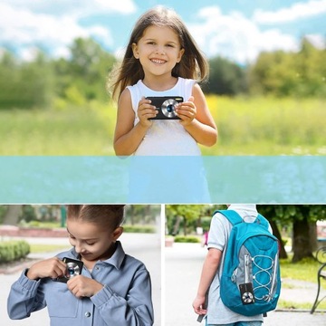 KOMPAKTOWY APARAT CYFROWY MINI KAMERA FOTOGRAFICZNA Z KARTĄ PAMIĘCI 32 GB