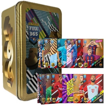 PANINI ADRENALYN XL FIFA 365 2024 DUŻA PUSZKA 25 KARTY LIMITED