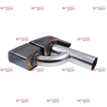 KONCOVKA TLUMIČE DO MERCEDES E-CLASS (W212) SEDAN 2013 - 2016 (CHROM)