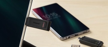 Флеш-накопитель Kingston DT70, 64 ГБ, USB-C 3.2 Gen 1