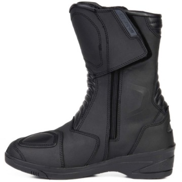 OZONE RAPID HIGH HEEL LADY MATT BLACK МАТОВЫЕ ЧЕРНЫЕ МОТОТУФЛИ 36