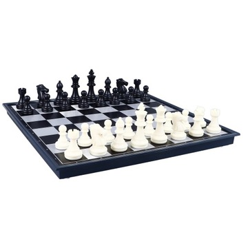 Набор магнитных шахмат 3 в 1, портативная складная пластиковая шахматная доска в