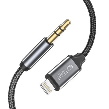 KABEL PRZEJŚCIÓWKA AUDIO AUX MINI JACK / LIGHTNING DO IPHONE X 11 12 13 14