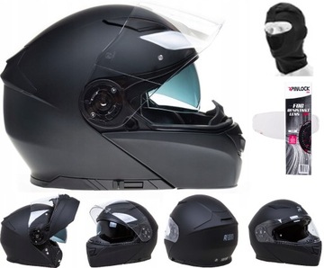 Kask szczękowy RHINO HIGHWAY L + pinlock komin