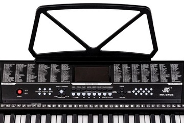 Клавиатура Фортепиано Орган MK-2102 ПОДСТАВКА 61 клавиша НАБОР USB MP3 НАКЛЕЙКОВ