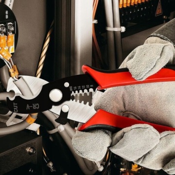 ЩИПЦЫ ДЛЯ ЗАЧИСТКИ КАБЕЛЯ КАБЕЛЕРЕЗЫ СИЛЬНЫЕ ОСТРЫЕ - ТЯЖЕЛАЯ РАБОТА 7