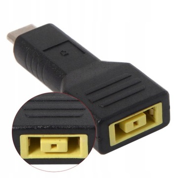 Prostokątne gniazdo do wejścia Lenovo do USB-C typ