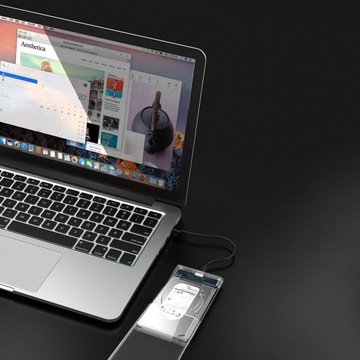 КОРПУС ДЛЯ ДИСКОВ 2,5 ДЮЙМА, ОТДЕЛЕНИЕ ДЛЯ ЖЕСТКОГО ДИСКА SATA USB 3.0
