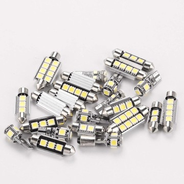 23 шт. СВЕТОДИОДНАЯ ЛАМПА 6500К 150ЛМ 12В T10 SMD