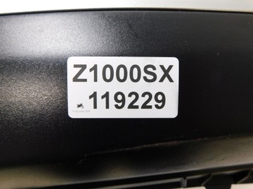 KAWASAKI Z1000SX KUFER BOCZNY PRAWY BRAK KLUCZYKA