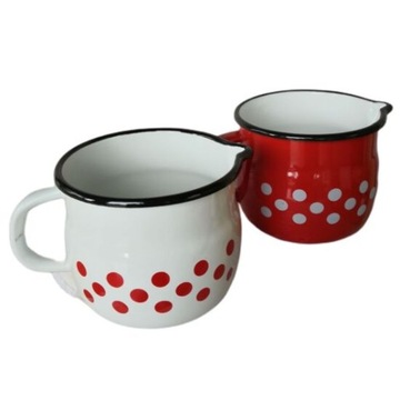 Кувшин ретро круглый с носиком, 1,5 л, белый