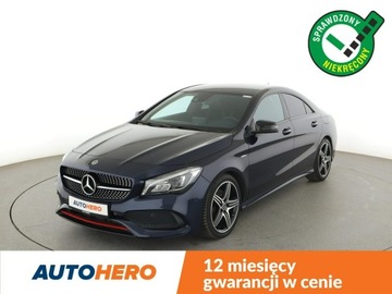 Mercedes CLA C117 Coupe Facelifting 2.0 250 Sport 218KM 2017 Mercedes CLA 250 AMG Line Automat Navi Tempomat
