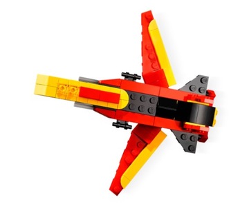 LEGO CREATOR 31124 Супер РОБОТ 3 в 1 Самолет-Дракон 6+