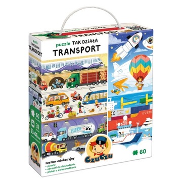 CzuCzu Puzzle Tak działa transport