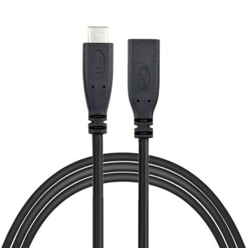 Удлинительный кабель USB-C 3.1 USB тип C M/F 0,5 м