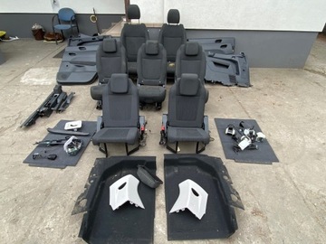 СИДЕНЬЯ БОКОВЫЕ СИДЕНИЯ РЕМНИ PEUGEOT 5008 КОМПЛЕКТ ДЛЯ 7 ЧЕЛОВЕК