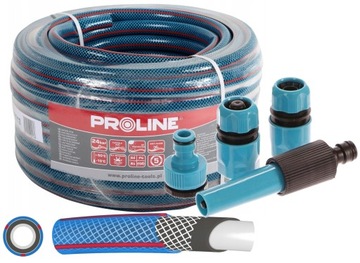 САДОВЫЙ ШЛАНГ PROLINE 3/4'' 50м 24БАР + КОНЦЫ РАЗЪЕМА 99435 3/4''
