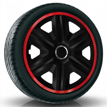 4x Kołpaki samochodowe 14'' Fast LUX uniwersalne