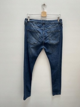 TOPMAN * spodnie jeans rurki * 34 40 L
