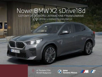 BMW X2 U10 SUV 2.0 18d 150KM 2025 BMW X2 sDrive18d 150 KM - Gotowy do Odbioru - Pakiet Premium - Hak Holowni